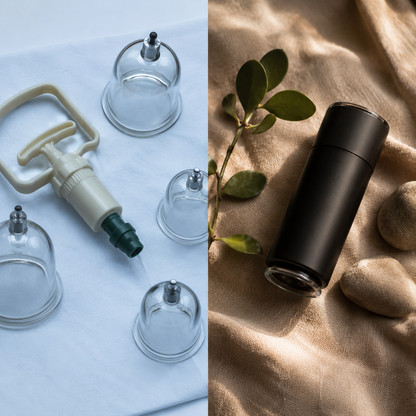 Zenora SmartCup — 3-in-1 Cupping, Red Light & Heat Therapy Device