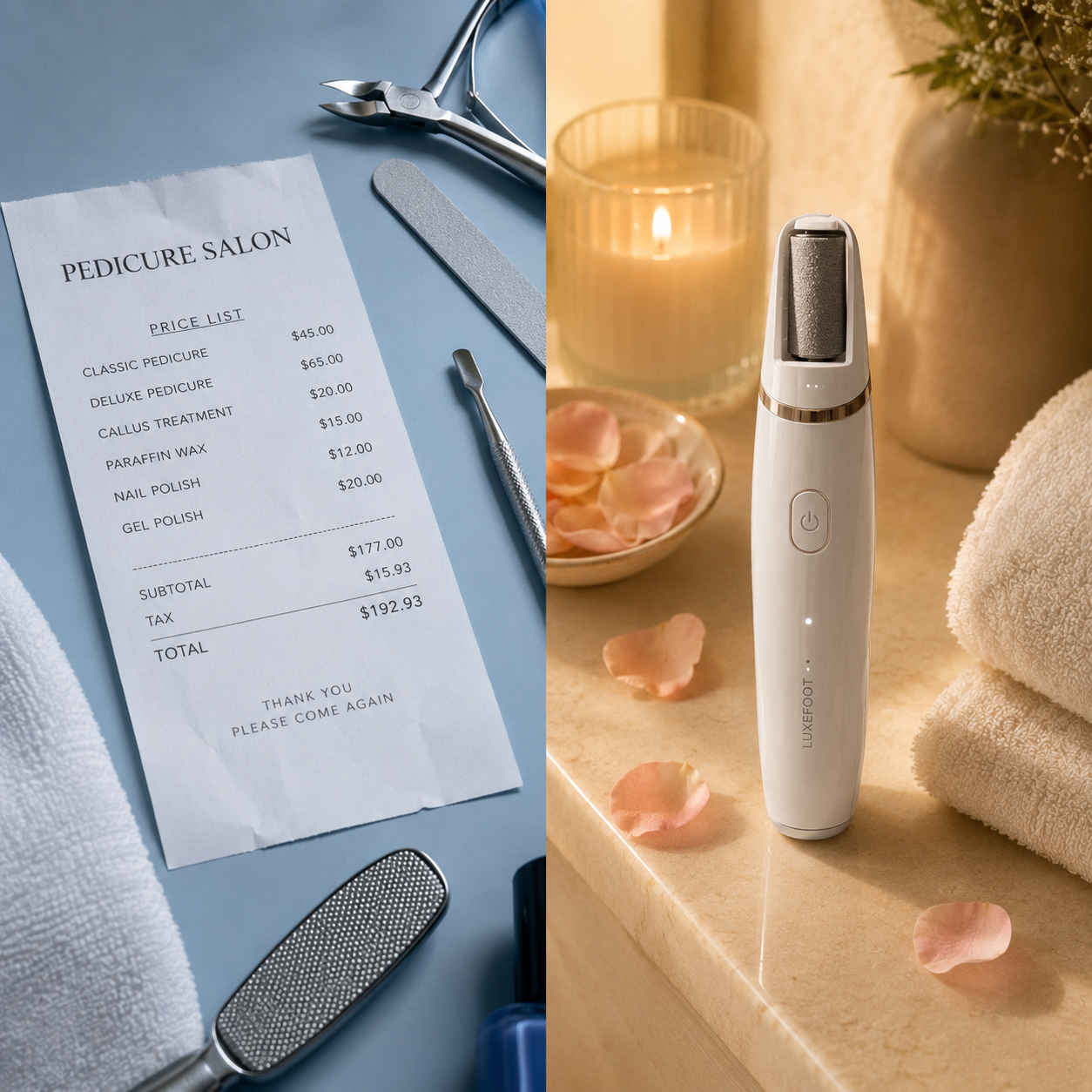 Zenora Electric Foot Smoother & Callus Remover — Salon-Soft Feet at Home