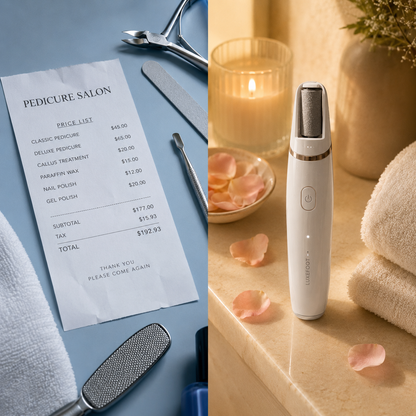 Zenora Electric Foot Smoother & Callus Remover — Salon-Soft Feet at Home